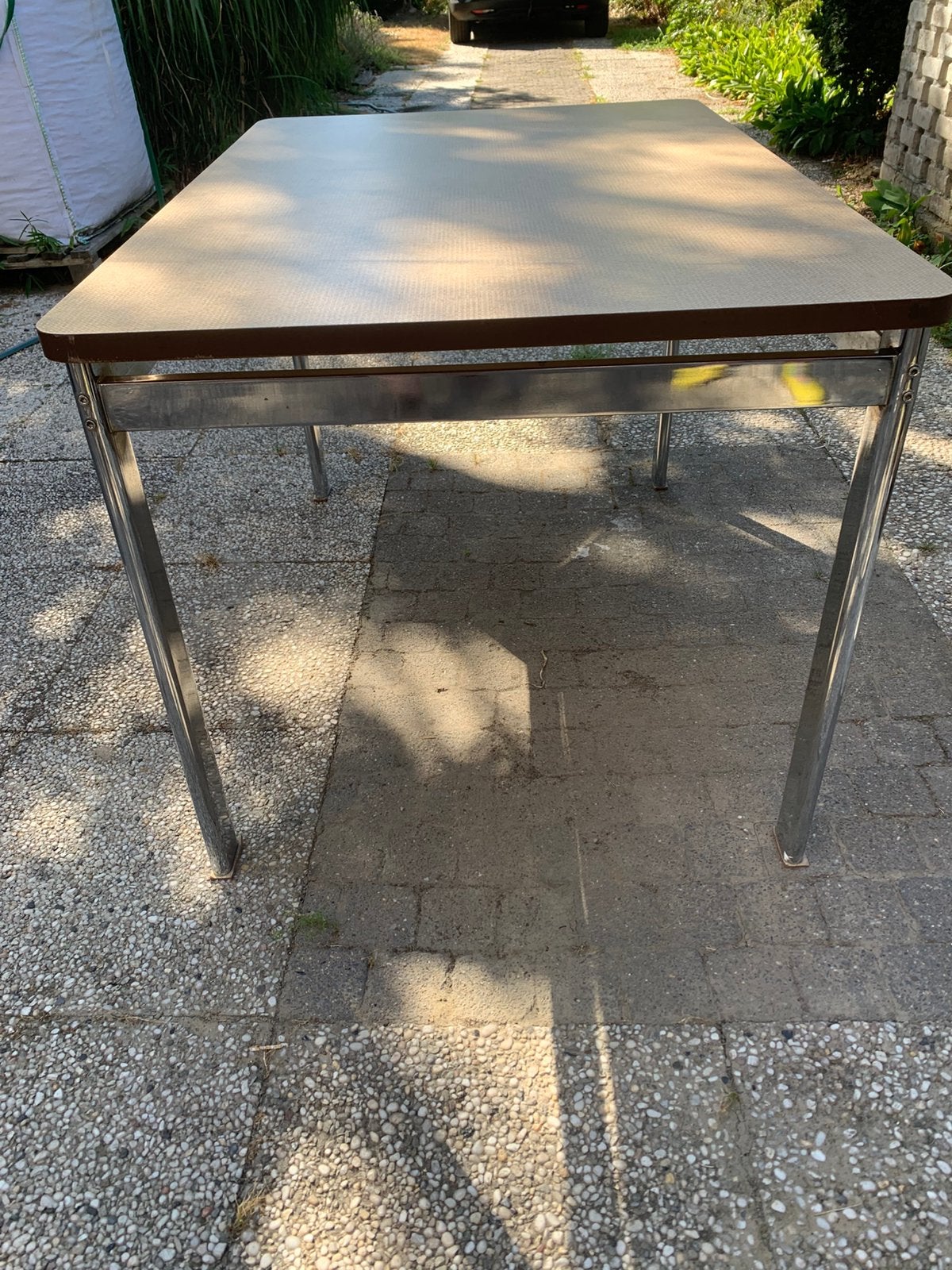 Retro tafel, Ophalen, 100 tot 150 cm, 50 tot 100 cm, Vier personen