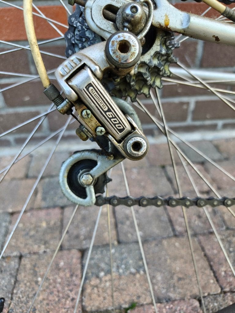 old timer koersfiets, Fietsen en Brommers, 28 inch, Gebruikt, 10 tot 15 versnellingen, Velgrem