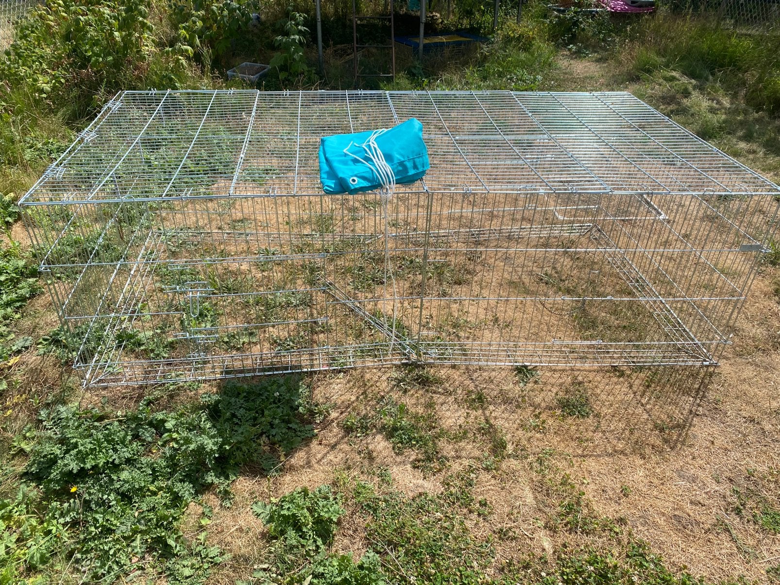 Kerbl buitenren 230x115x70 voor cavia’s of konijnen, Enlèvement, Utilisé, Enclos, Cobaye
