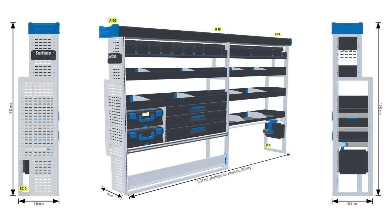 Nieuwe bedrijfswagen kasten 1000019567, Enlèvement ou Envoi, Neuf
