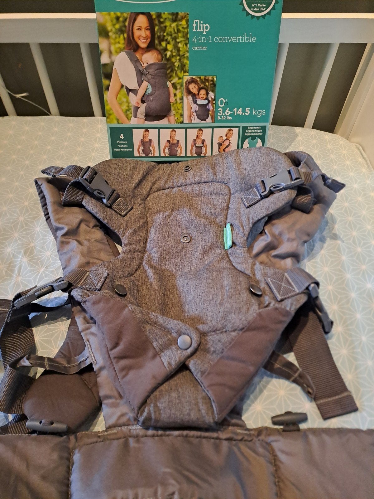 Porte bébé Infantino, Enlèvement