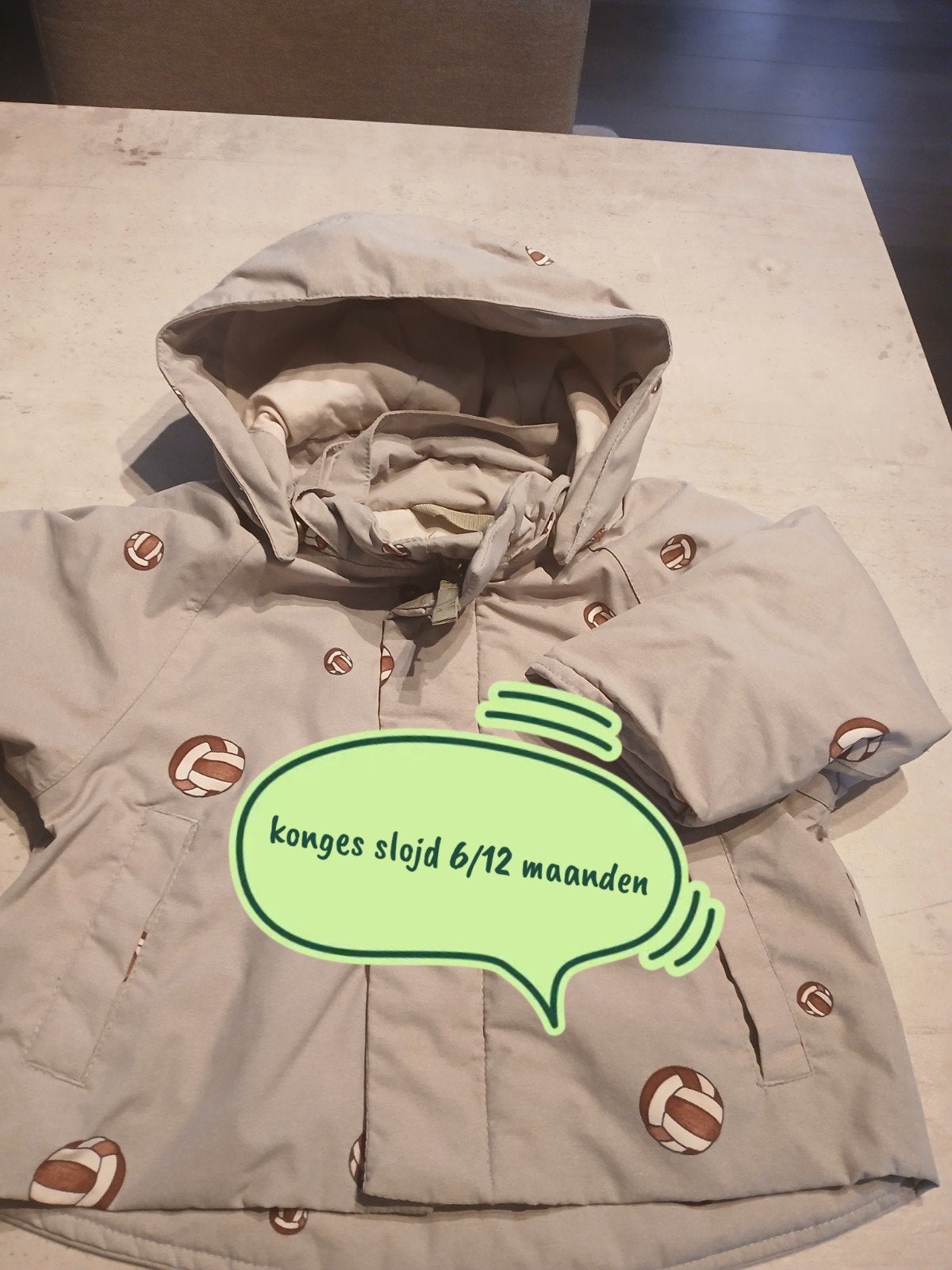 veste Monges Slojd 6/12 mois, Enfants & Bébés, Garçon, Konges slojd, Comme neuf, Manteau