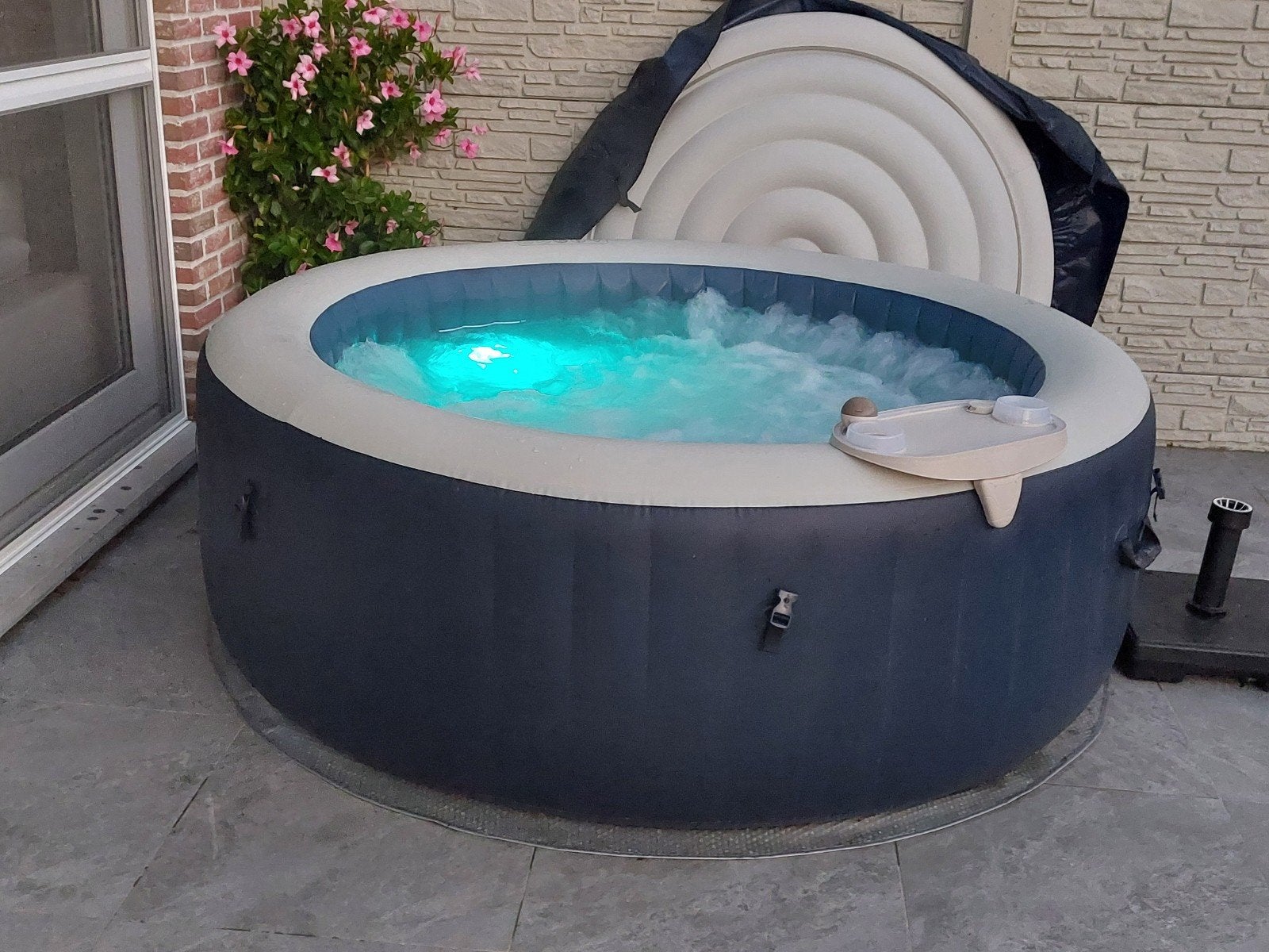te koop intex jacuzzi, Enlèvement, Tapis de sol