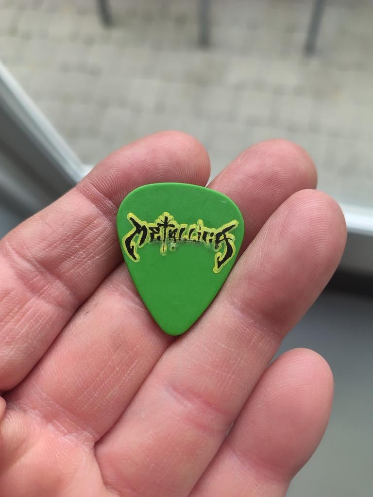 Metallica 2004 plectrum, Ophalen of Verzenden