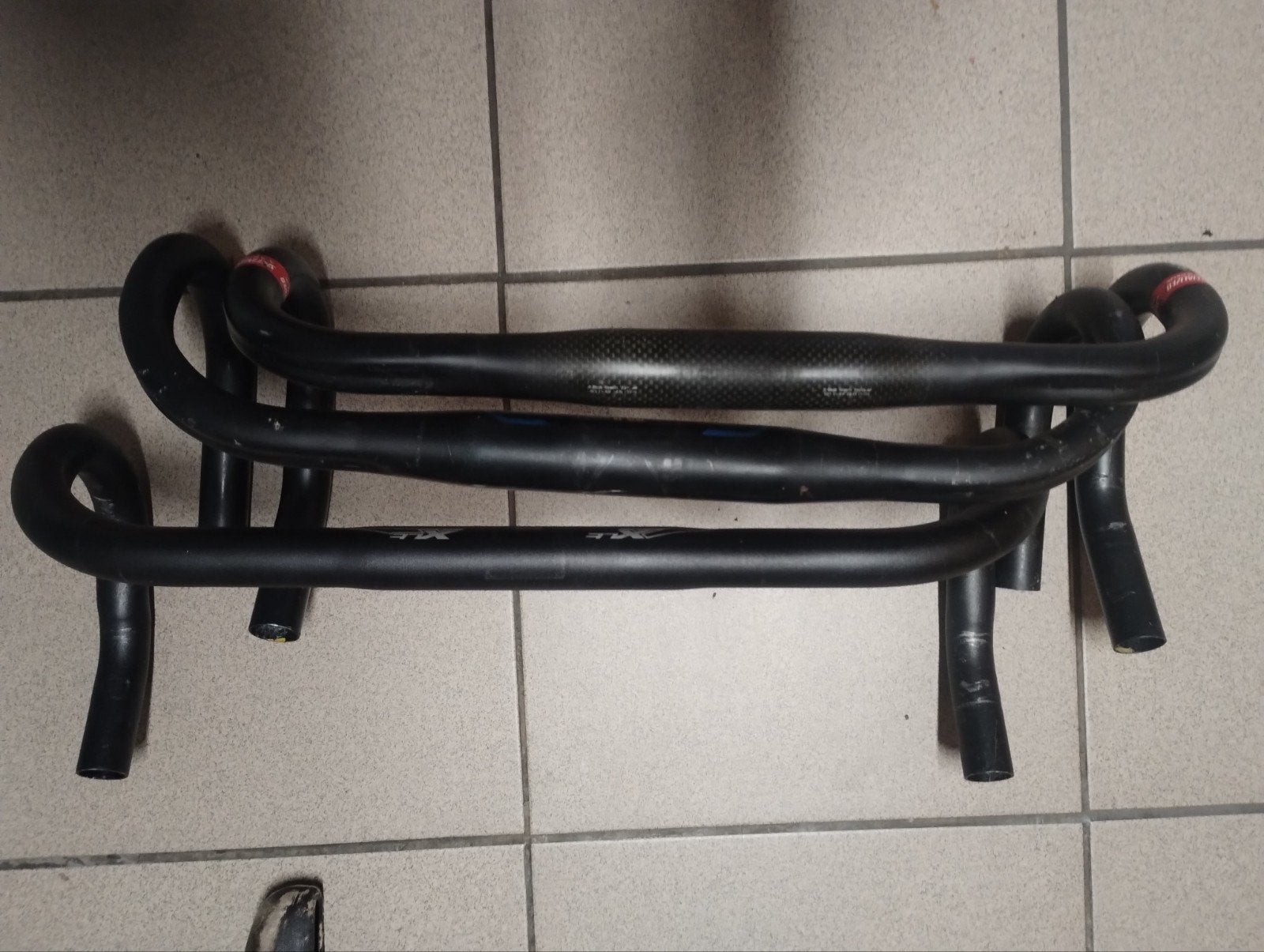 koersturen, Vélos & Vélomoteurs, Utilisé, Aluminium, Racefiets, Guidon