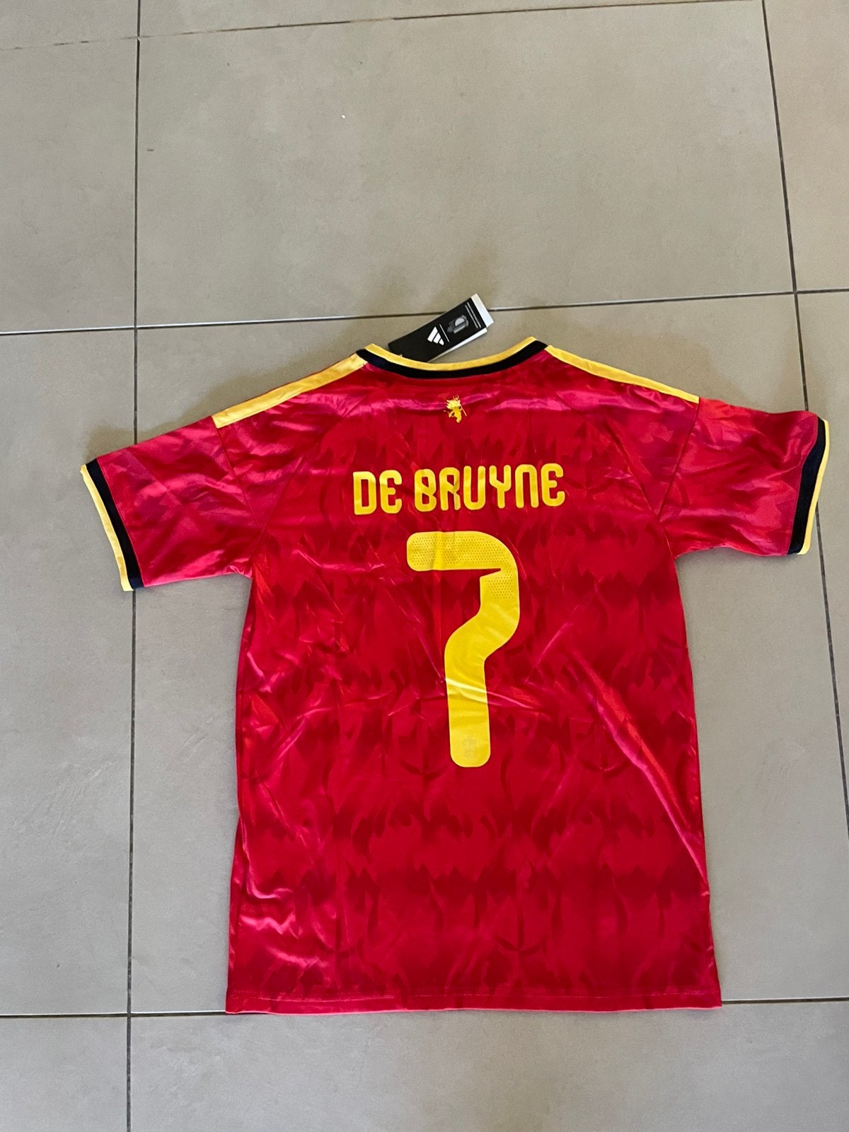 Kevin De Bruyne België shirt, Sport en Fitness, Voetbal, Maat S, Ophalen of Verzenden, Nieuw, Shirt