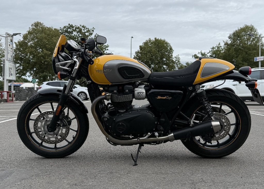 Triumph Street Cup 900, Motos, Permis Moto A, Entreprise, Occasion, Plus de 35 kW