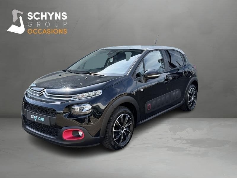 Citroen C3 ELLE ** GARANTIE 24 MOIS, Euro 6, 1199 cc, Zwart, Handgeschakeld