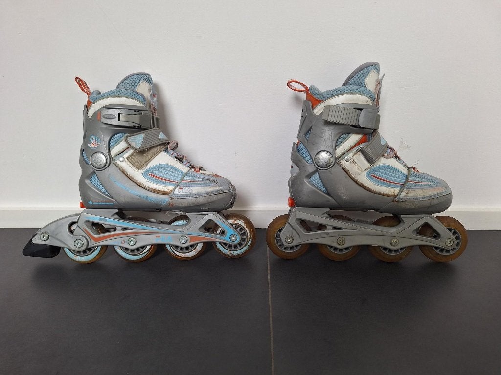 Fila Inline Skates Junior, Ophalen, Kinderen, Verstelbaar, Gebruikt