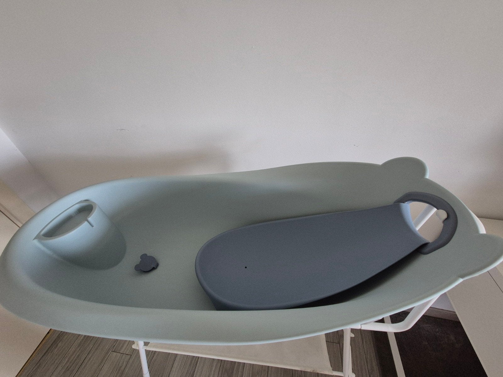 baignoire bébé avec son support, Enfants & Bébés, Bains & Soins, Enlèvement, Utilisé, Baignoire, Autres marques
