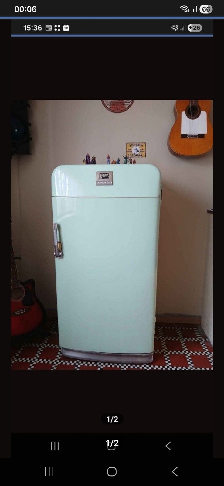 Gratuit FRIGO VINTAGE DECO, Electroménager, Enlèvement