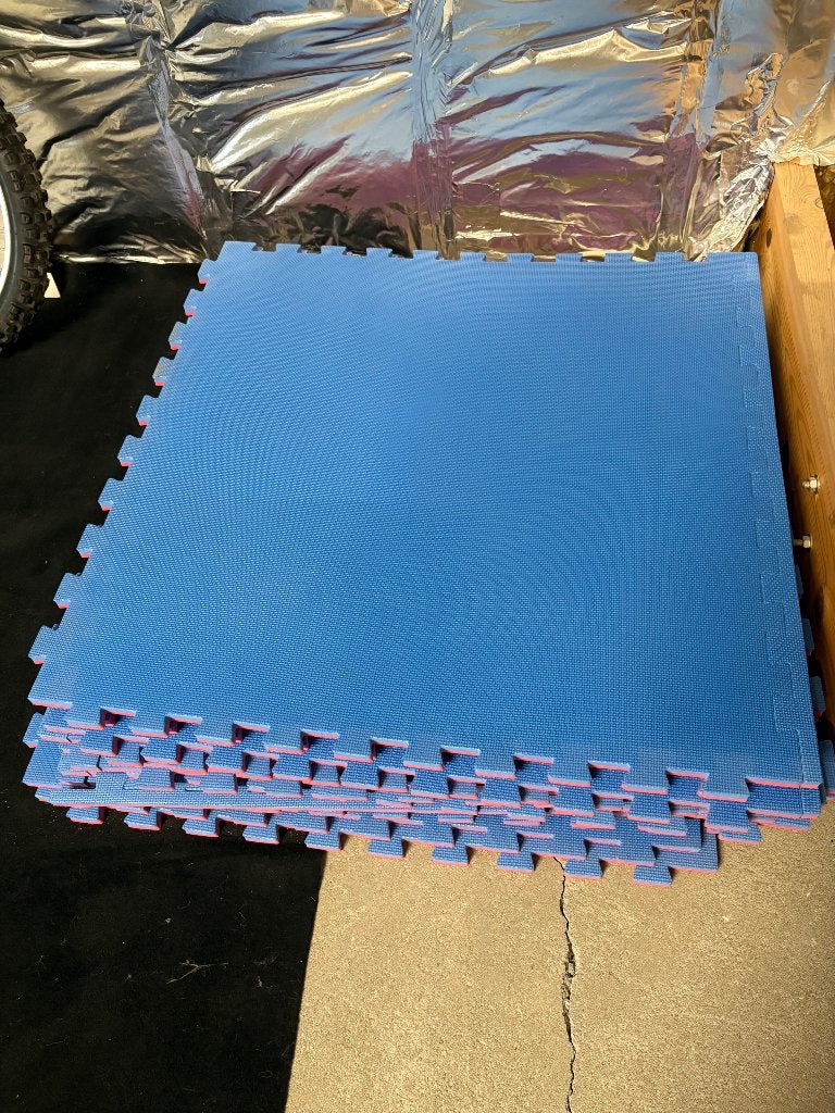vechtsportmat / puzzelmat 11m2, Ophalen, Gebruikt