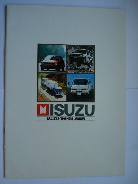 Isuzu corporate brochure 1985 Brochure Catalogue Prospekt, Verzenden, Gelezen, Opel