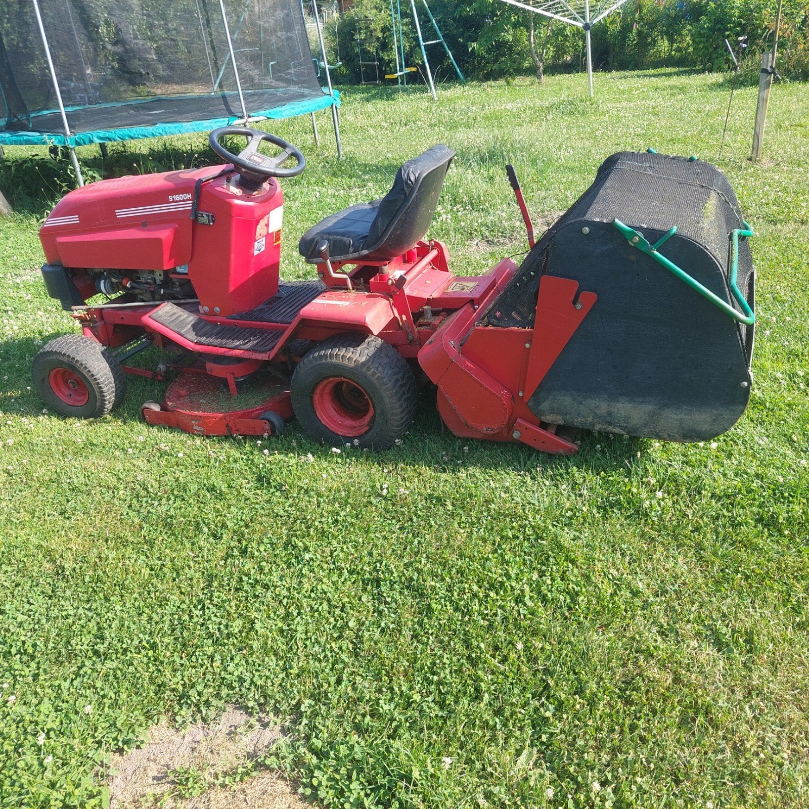 Tracteur Tondeuse 16cv avec bac de ramassage, Enlèvement, Vitesses