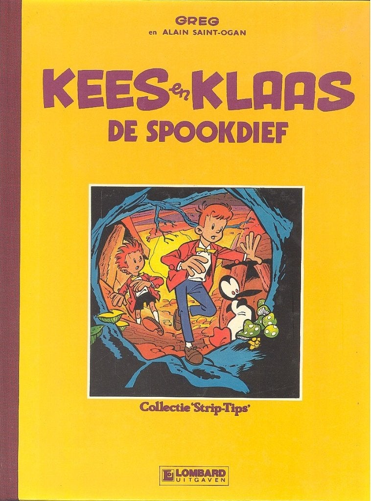 Kees en Klaas - De spookdief - Hardcover met linnen rug., Boeken, Greg, Eén stripboek, Ophalen of Verzenden, Zo goed als nieuw