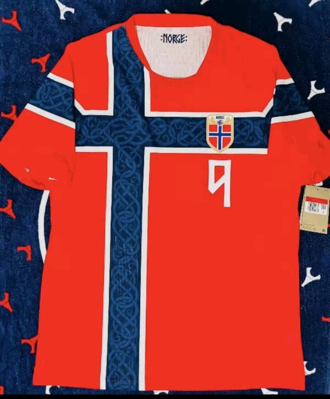Noorwegen Haaland Voetbal Thuisshirt WorldCup Nieuw 2026, Sport en Fitness, Voetbal, Verzenden