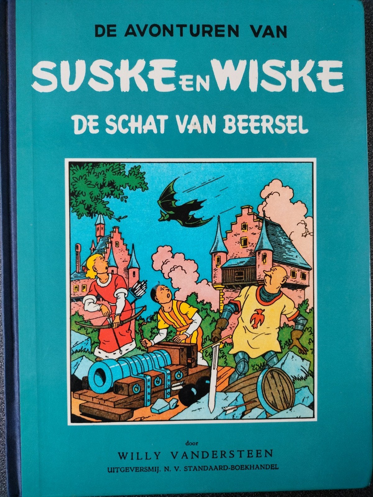 Suske en Wiske: De schat van Beersel. ( Scriptoria 1983), Ophalen of Verzenden