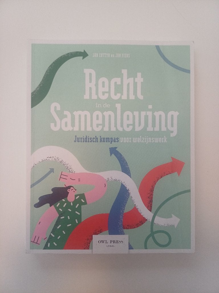 Jan Cottyn en Jan Fiers - Recht in de samenleving, Ophalen of Verzenden, Zo goed als nieuw, Hogeschool, Jan Cottyn; Jan Fiers