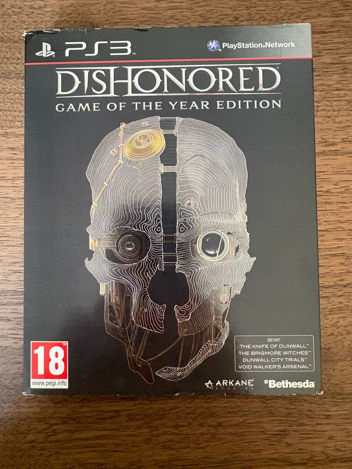 Édition Jeu de l'année Dishonored - PS3, 1 joueur, À partir de 18 ans, Aventure et Action, Utilisé