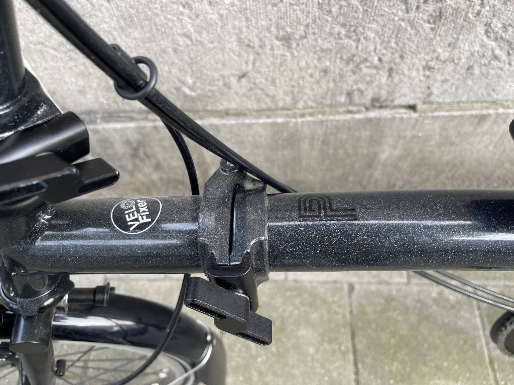 Brompton P-LINE S4L Folding Bike with Titanium Ends -, Vélos & Vélomoteurs, Frein sur jante, Brompton, Comme neuf, Enlèvement