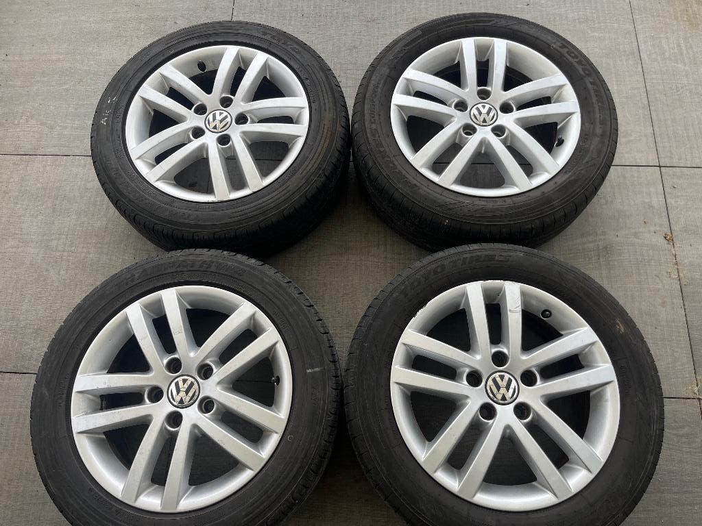 Jantes VW 16 pouces ( 205/55-16), 16 pouces, Véhicule de tourisme, Pneus été, 205 mm
