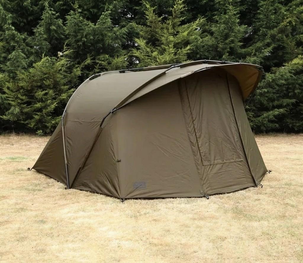Fox Eos 2 tent + overwarp in perfecte staat, Watersport en Boten, Hengelsport | Karpervissen, Ophalen