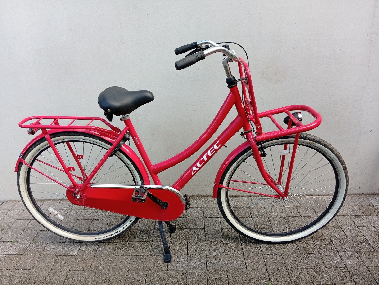 Damesfiets omafiets Altec 28inch framemaat 53 Single Speed🚴, Autres marques, Frein sur jante, 53 à 56 cm, Enlèvement