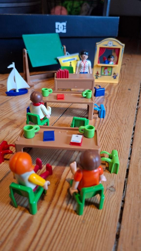 Playmobil schooltje, Enlèvement, Comme neuf, Ensemble complet