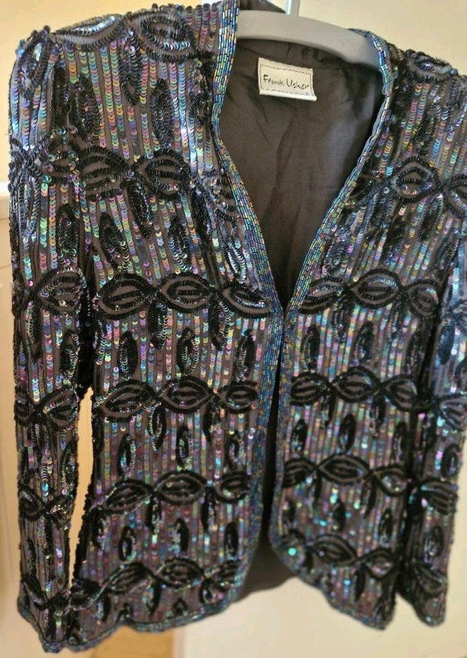 Veste vintage haut de gamme FRANK USHER, Enlèvement ou Envoi, Porté