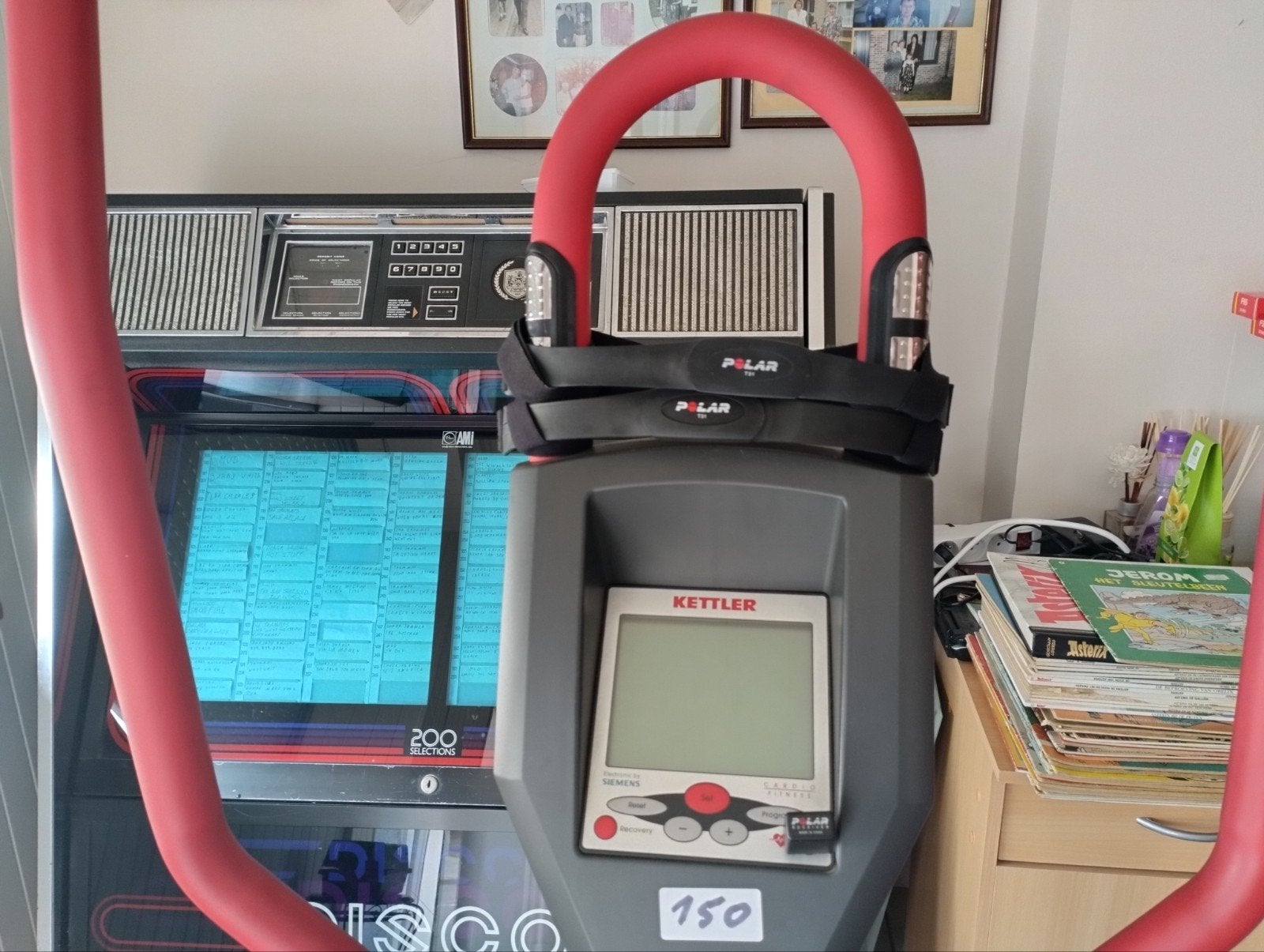 Professionele cardio cross trainer, Ophalen, Borst