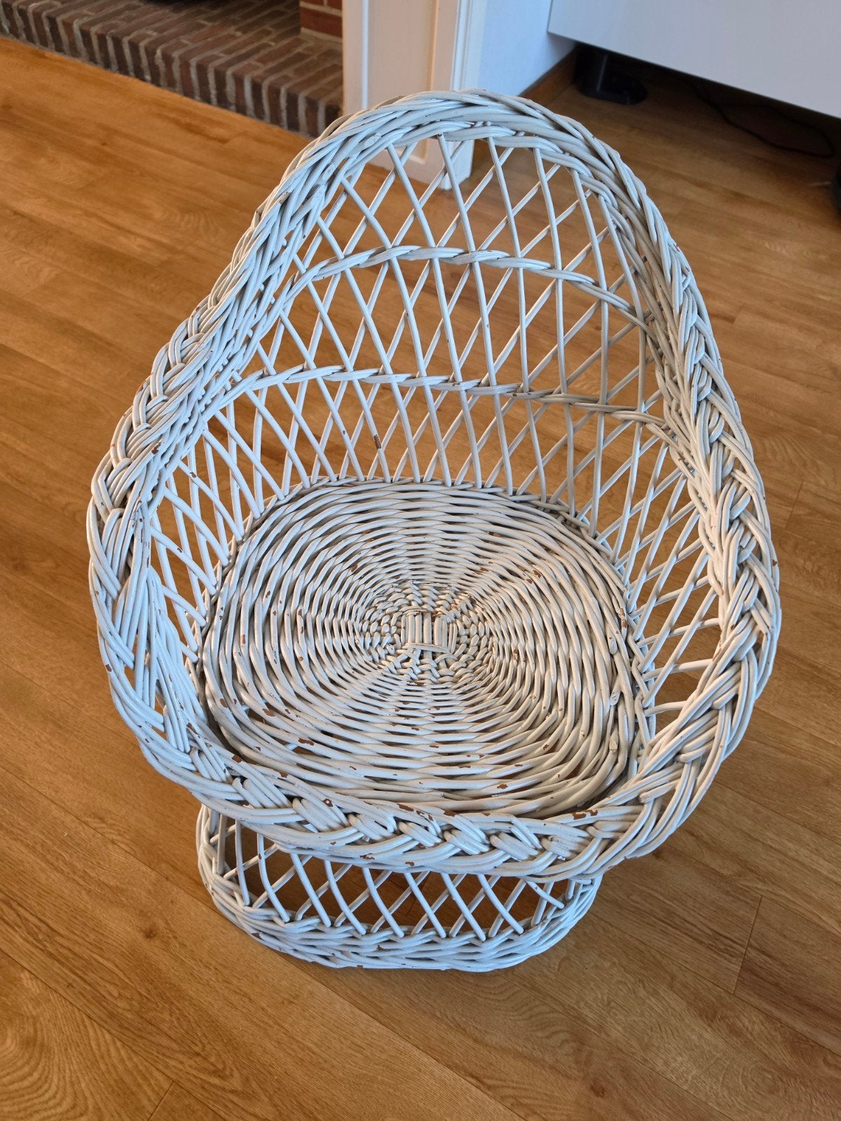 retro rotan kinderstoel, Kinderen en Baby's, Ophalen, Gebruikt, Overige typen