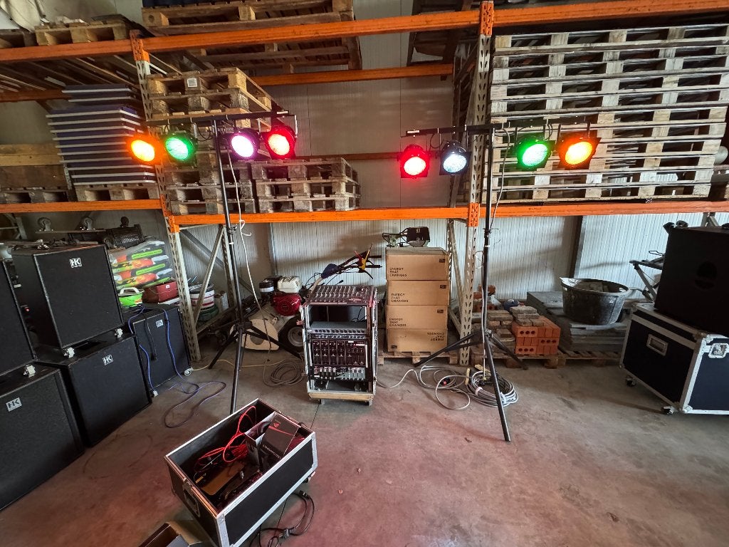 retro par light, Muziek en Instrumenten, Ophalen