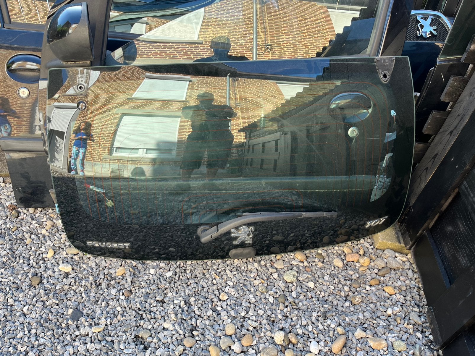 Hayon vitre Peugeot 107, Enlèvement, Peugeot