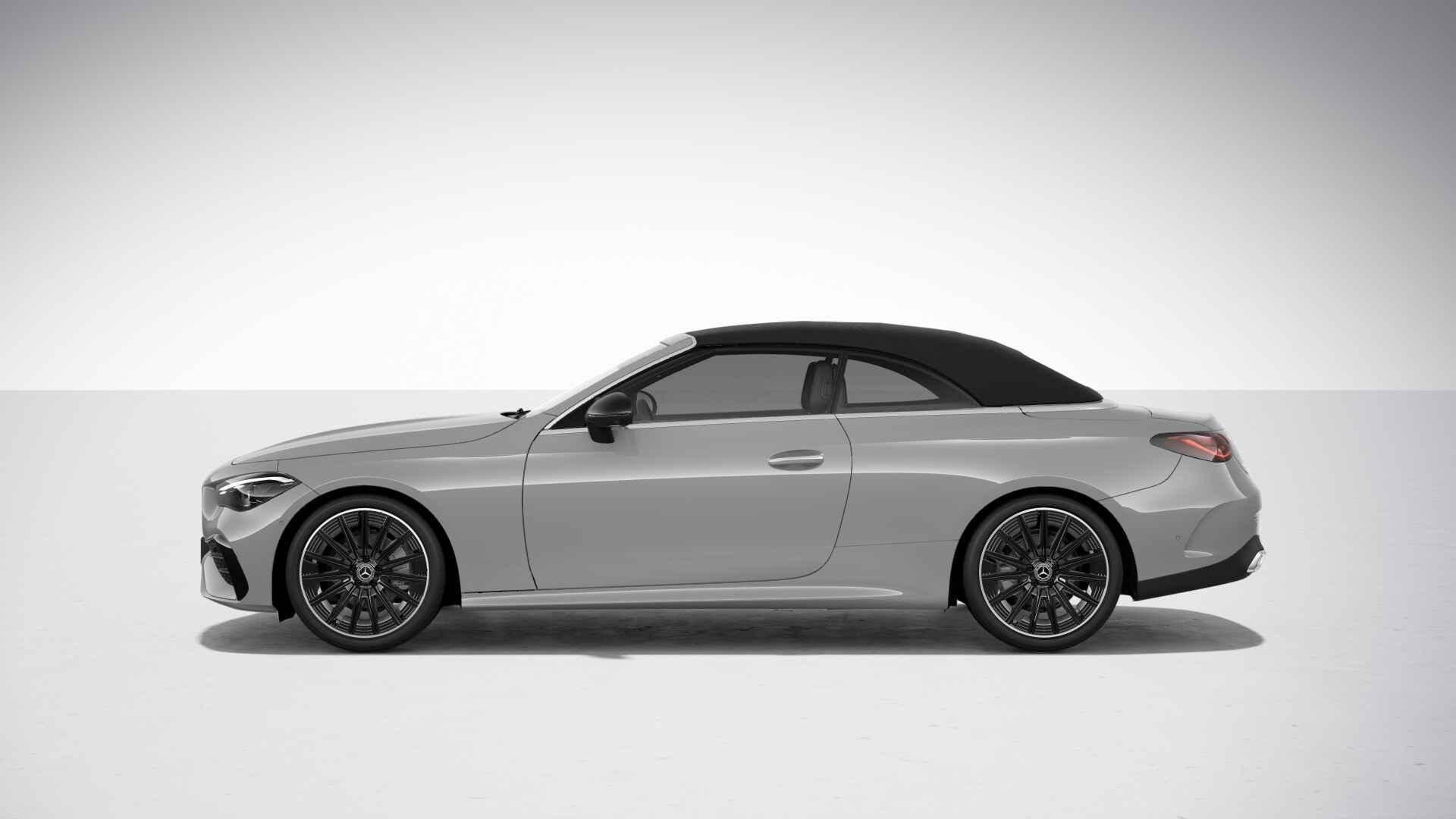 Mercedes-Benz CLE-Klasse 200 Cabriolet AMG Line | Night Pack, Argent ou Gris, 1800 kg, Entreprise, Carnet d'entretien