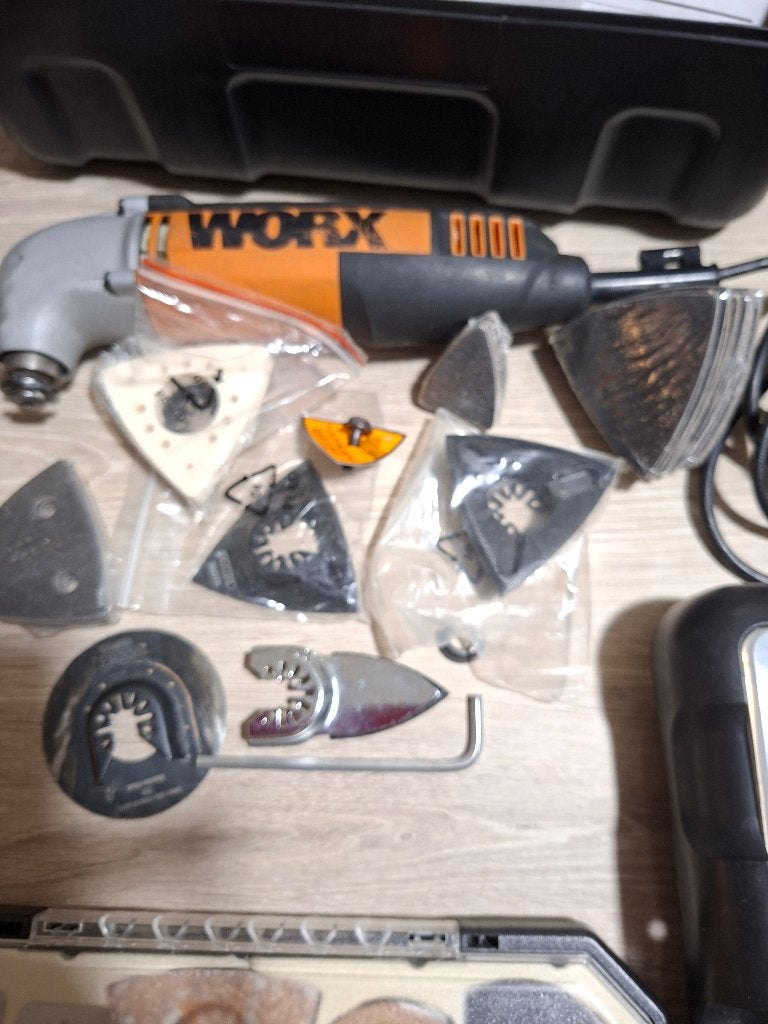 worx machine met bijhorigheden, Bricolage & Construction, Enlèvement, Utilisé