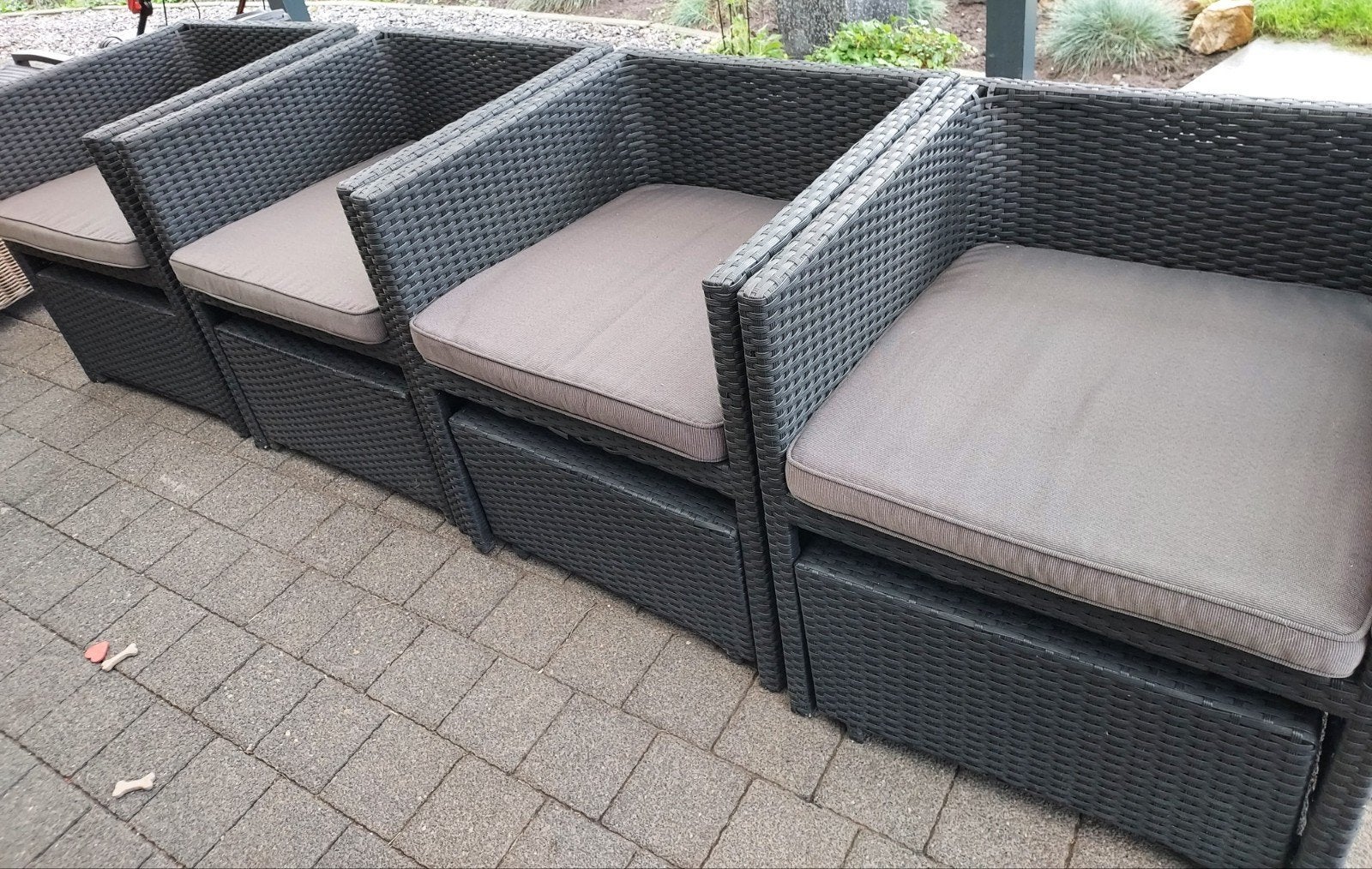 Tuinset, Ophalen