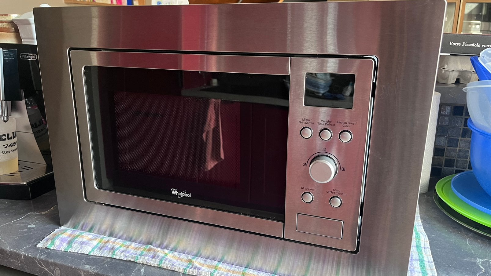 Micro ondes, Ophalen, Zo goed als nieuw