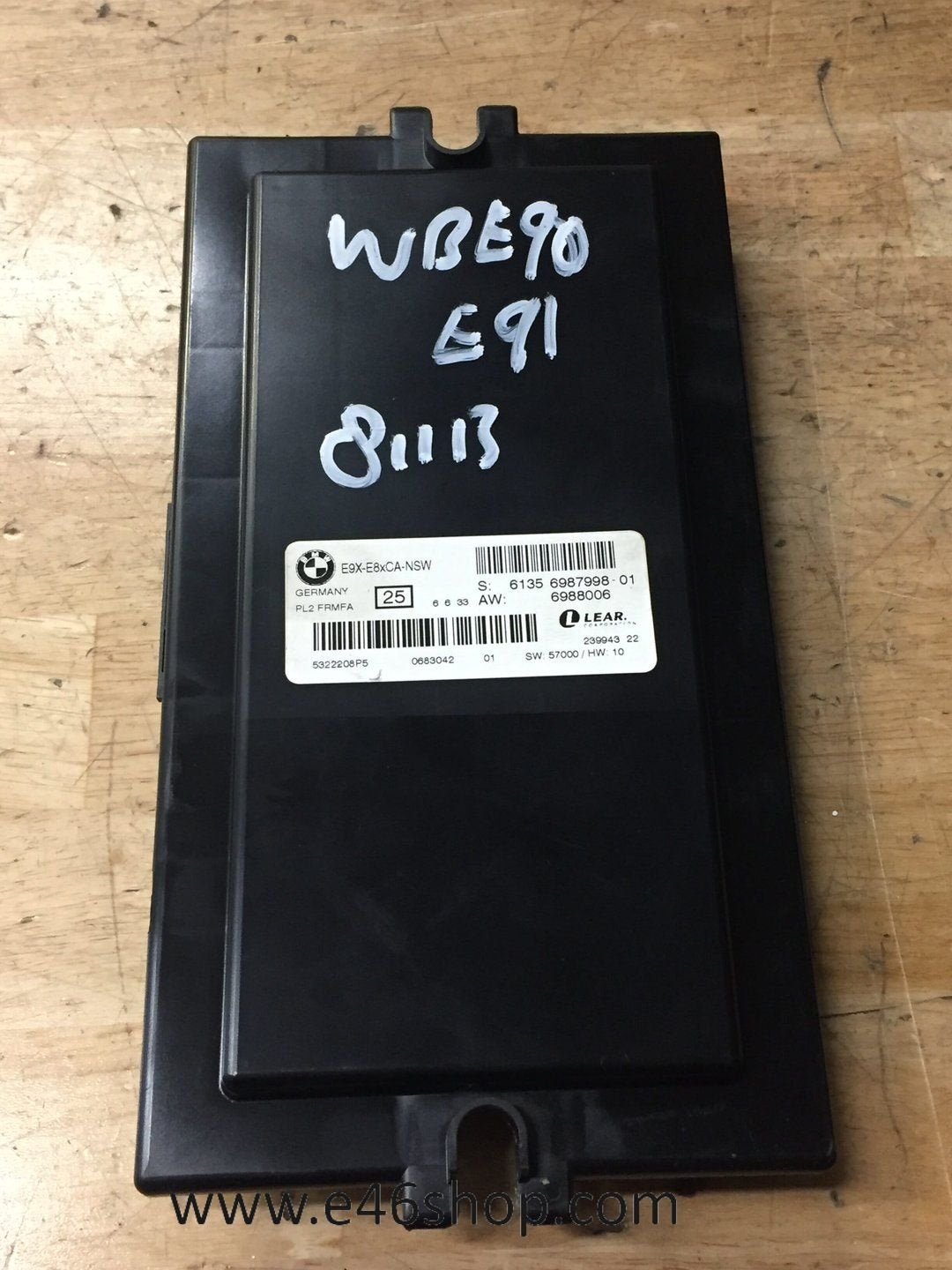 Comfort Voet Verlichting module BMW E87 E90 E91 oe 6987998, Gebruikt, -, -, Ophalen of Verzenden