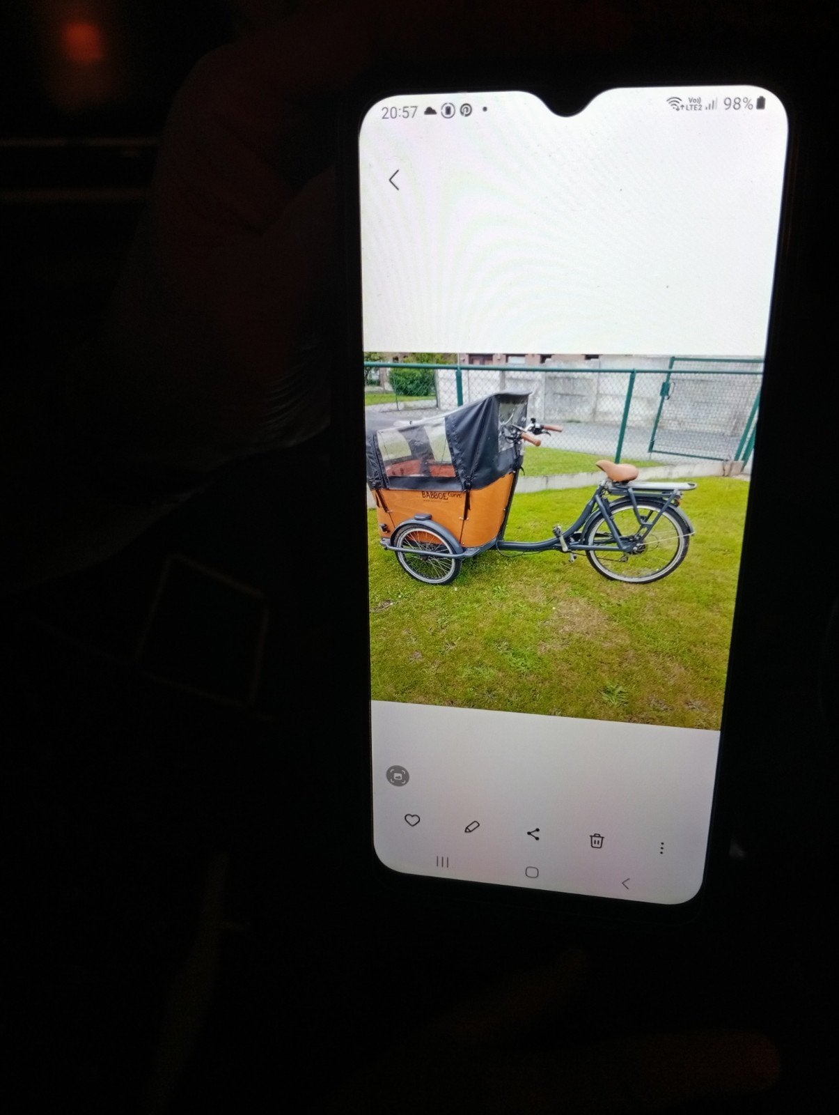 Bak fiets geen koerierdienst, Télécoms, Téléphonie mobile | Accessoires & Pièces, Enlèvement