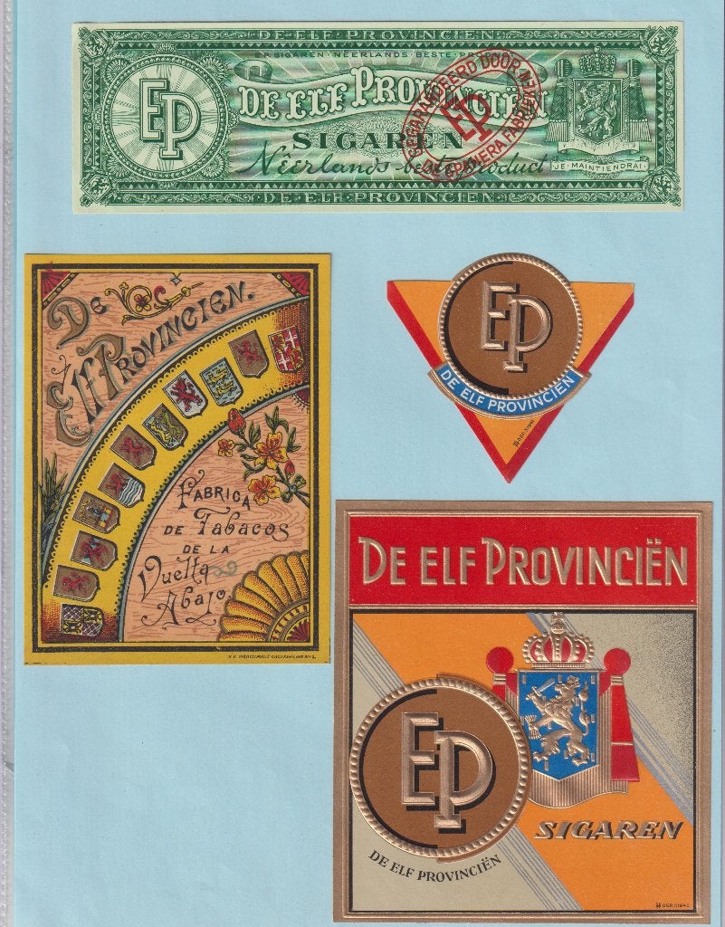 sigarenbanden -  LOT VAN 20 ETIKETTEN, Enlèvement ou Envoi, Comme neuf, Bagues de cigare
