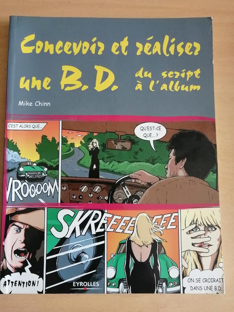 Concevoir et réaliser une B.D. de Mike Chinn, Livres, Enlèvement ou Envoi