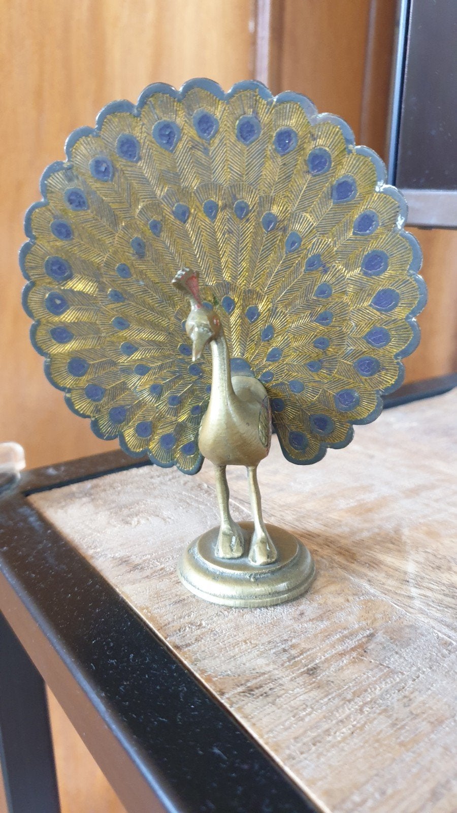 Vintage pauw., Ophalen of Verzenden
