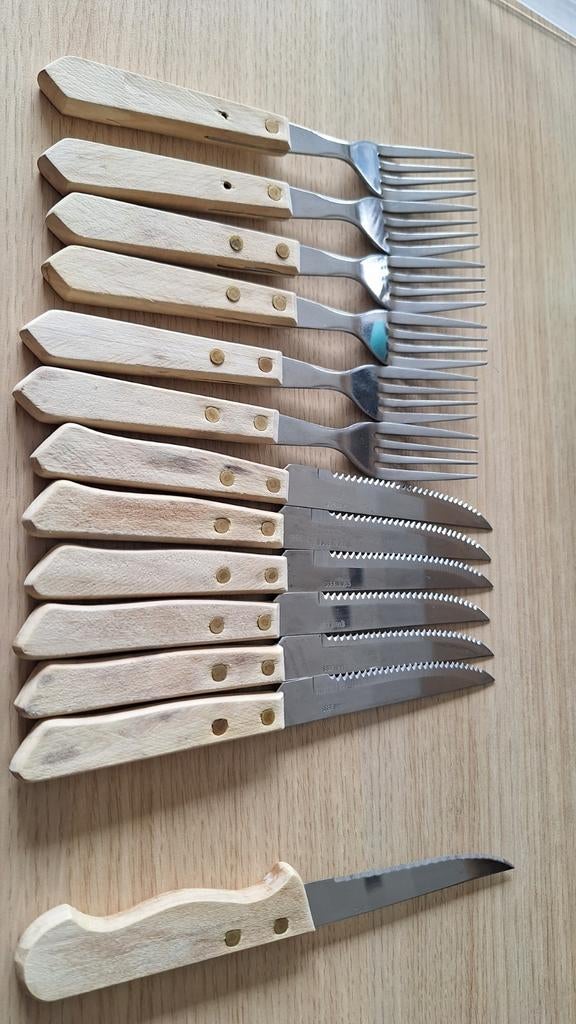 BBQ bestek x 1stuks vleesmes 3€, Enlèvement