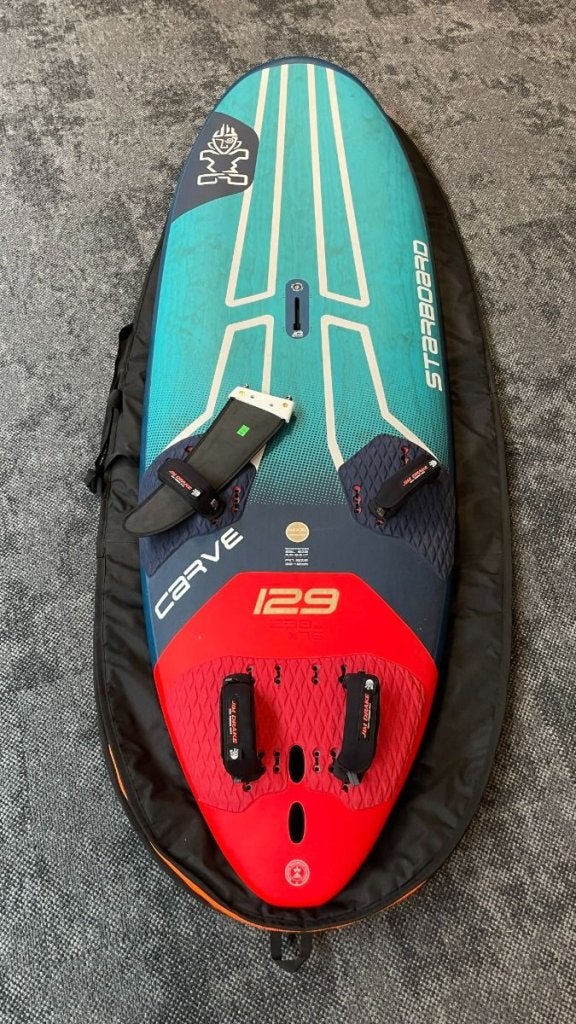 Starboard Carve 129l Wood Sandwich 2025 incl. Fin/Boardbag