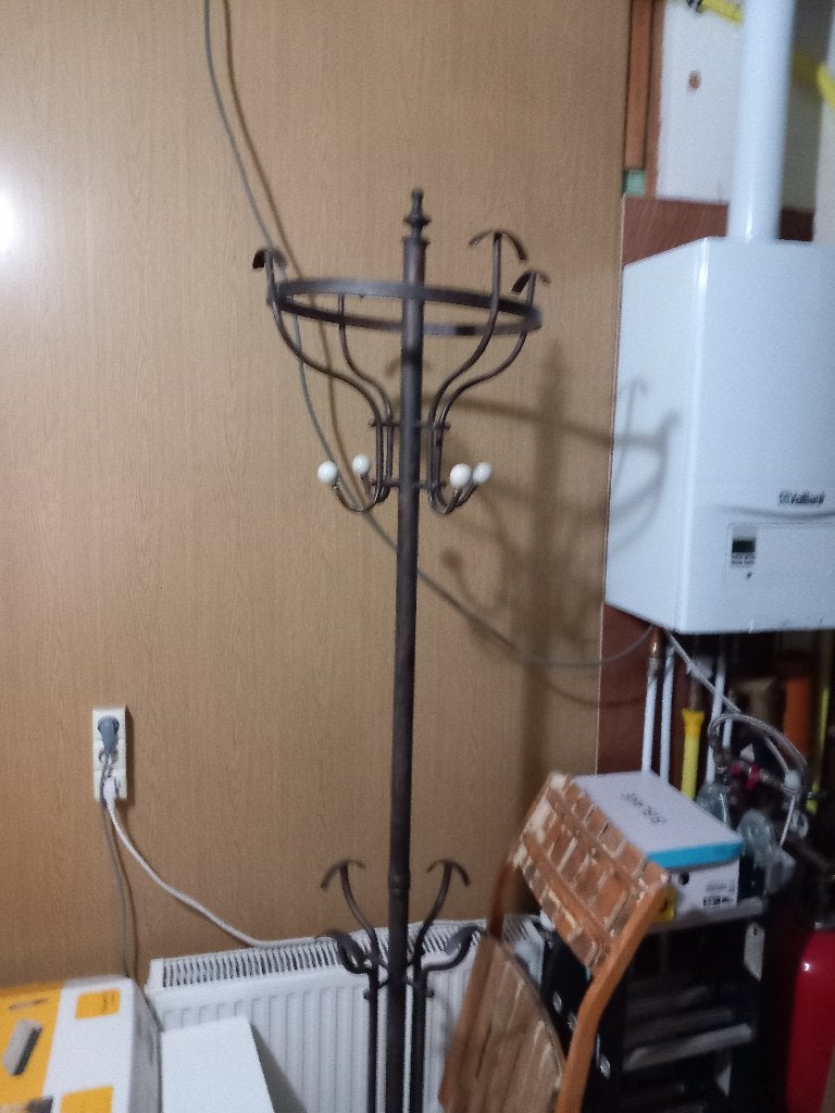 metalen kapstok, Huis en Inrichting, Ophalen, Gebruikt, Metaal, Staande kapstok