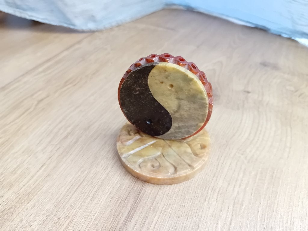 Wierookhouder, Ophalen of Verzenden, Zo goed als nieuw, Bruin, Steen/keramiek