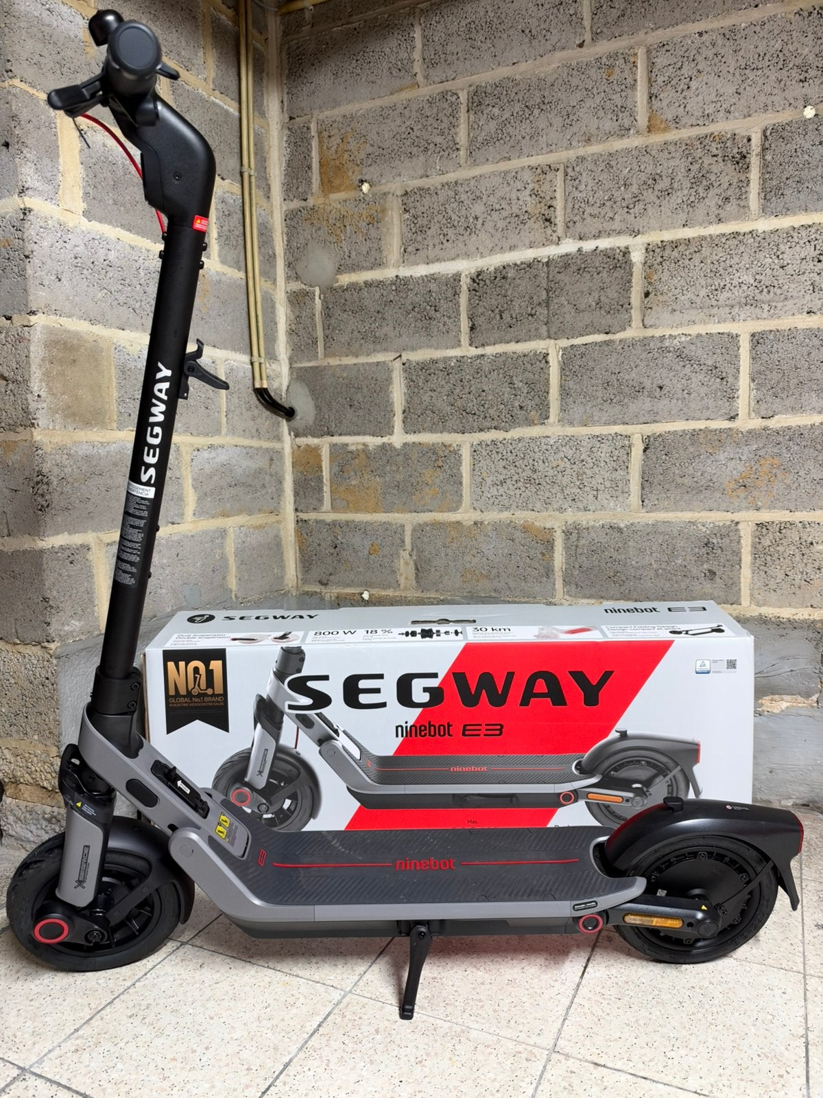 Elektrische step ninebot E3, Ophalen, Zo goed als nieuw