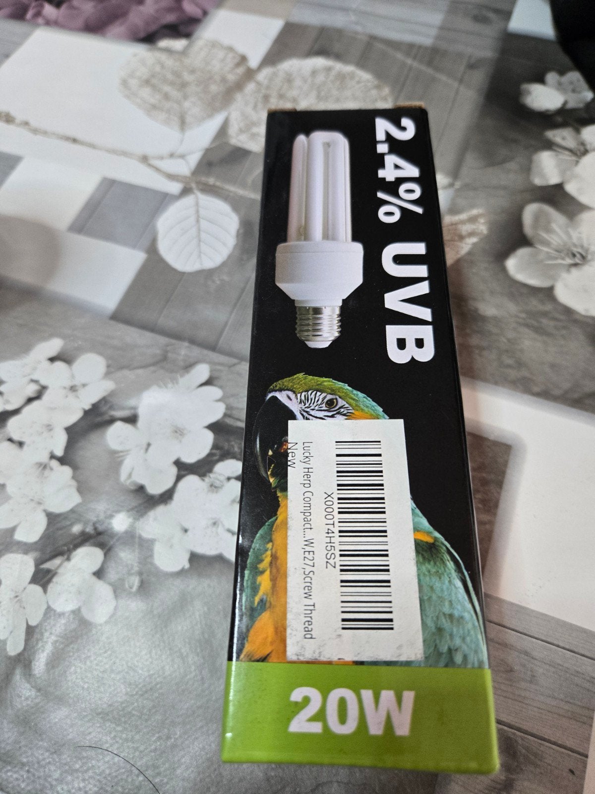 Ampoule UVB 2,4 % – 20W, Nieuw, Verlichting