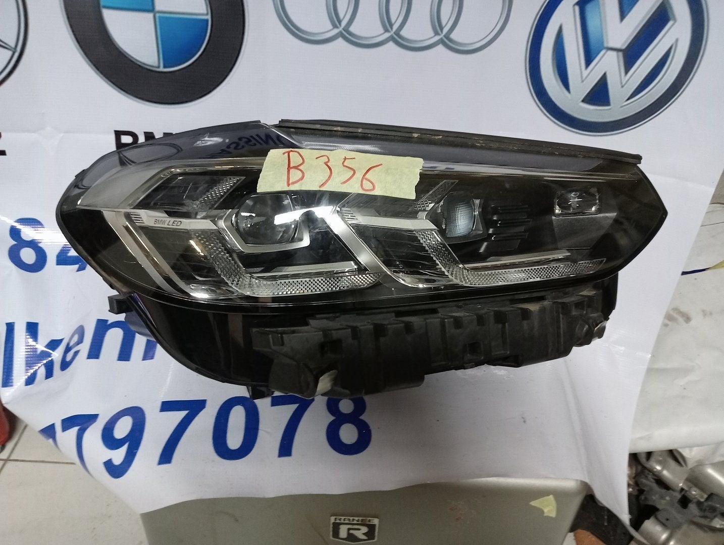 Rechter Bmw X3 G01 X4 G02 LCI AHL VOL LED koplamp unit Sl, -, Utilisé, -, Enlèvement ou Envoi