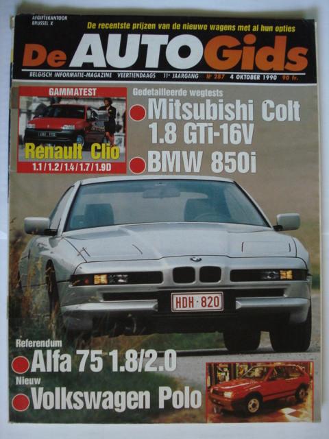 AutoGids 287, Envoi, Utilisé, Général